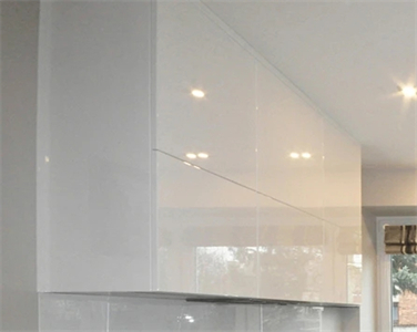 Simple Style U Shaped Freestanding PVC Kitchen Cabinet
