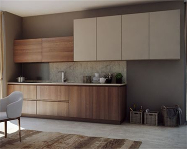 Apartment Modular Stainproof Melamine Kitchen Cabinet