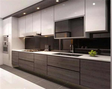 Modern Freestanding Stainproof Melamine Kitchen Cabinet