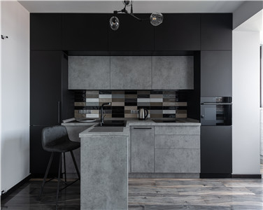 Luxury Modular Durable Melamine Kitchen Cabinet