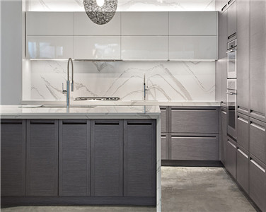 Luxurious Freestanding Custom Melamine Kitchen Cabinet